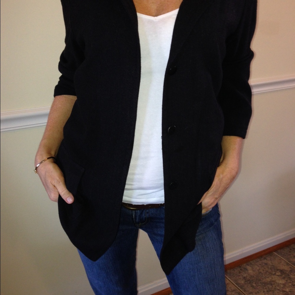 Black Wool blazer